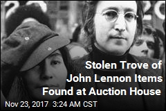 Stolen Trove of John Lennon Items Found at Auction House