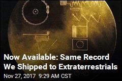 You Can Order Same Record We Sent to Aliens