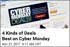 4 Kinds of Deals Best on Cyber Monday