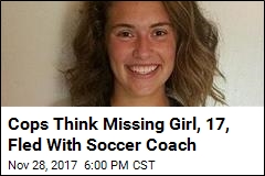 Missing Teen May Have Fled With Soccer Coach