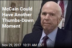 McCain Could Have Another Thumbs-Down Moment
