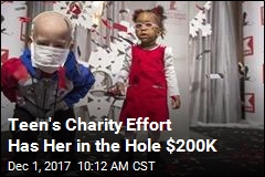 Teen&#39;s Charity Effort Has Her in the Hole $200K