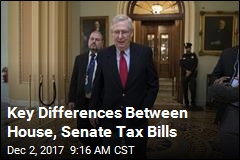 Key Differences Between House, Senate Tax Bills