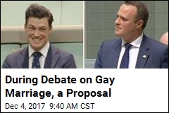 During Debate on Gay Marriage, a Proposal