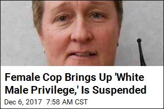 Indiana Cop Suspended After &#39;White Male Privilege&#39; Comment