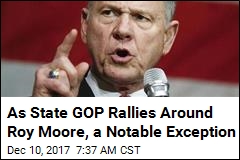 Most of Alabama&#39;s GOP Brass Rallies Behind Roy Moore