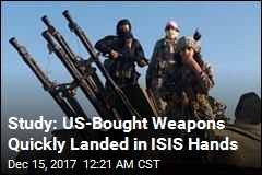 US-Bought Weapons Found in ISIS Arsenal