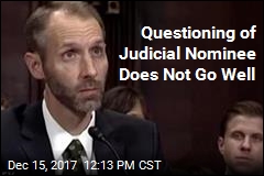 Questioning of Judicial Nominee Does Not Go Well