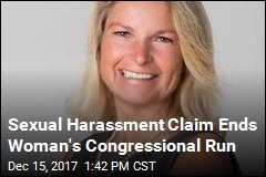 Female Candidate Ends Run Over Sexual Harassment Claim