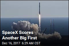 SpaceX Launches Recycled Rocket With Recycled Capsule