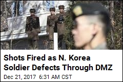 Shots Fired as Second N. Korean Soldier Defects