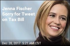 Jenna Fischer Sorry for Tweet on Tax Bill