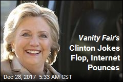 Vanity Fair Regrets Telling Clinton to Take Up Knitting