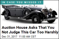Car That Carried a Standing Hitler to Be Sold