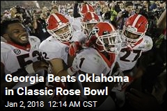 Georgia Beats Oklahoma in Classic Rose Bowl