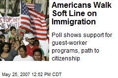 Americans Walk Soft Line on Immigration