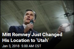 Romney Drops Big Hint at Utah Senate Run