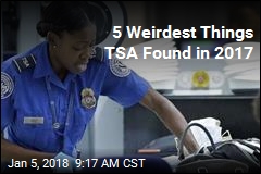5 Weirdest Things TSA Found in 2017
