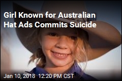 Girl Known for Australian Hat Ads Commits Suicide