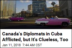 Canada: Diplomat Mysteriously Afflicted in Cuba Last Month