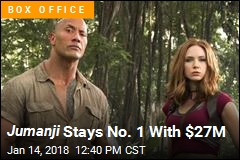 Jumanji Is Tops Again, With The Post a Distant Second
