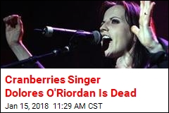 Dolores O&#39;Riordan of Cranberries Dead at 46