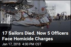 Navy Officers Face Negligent Homicide Charges in Collisions