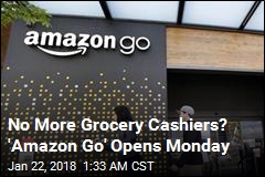 Amazon&#39;s No-Checkout Grocery Store Opens Monday