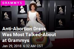 Anti-Abortion Dress Was Most Talked-About at Grammys
