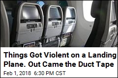 FBI: Violent Passenger Duct-Taped by Flight Crew