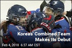 Koreas&#39; Combined Team Makes Its Debut