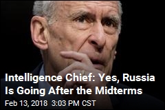 Intel Chief Sees Midterms as Big Target for Russians