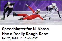 North Korean Skater&#39;s Race Does Not Go Well