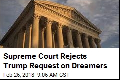 Supreme Court Rejects Trump Request on Dreamers