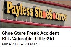 Falling Mirror Kills Girl, 2, at Shoe Store