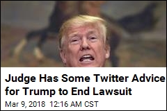 Judge to Trump: Muting, Not Blocking, May End Twitter Suit