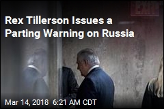 Rex Tillerson Issues Parting Warning on Russia