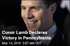 Lamb Declares Victory in Pennsylvania