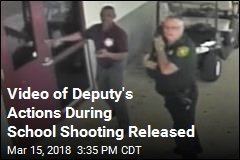 Video Shows Deputy Standing Outside School While Shooting Occurred