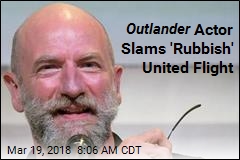 Outlander Actor: United Crew Joked About Dogs in Overhead Bins