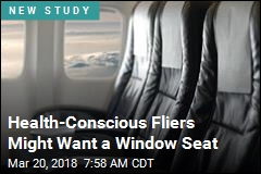 Window Seat May Be Safest Pick to Avoid Catching Germs