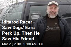 Iditarod Racer Saw Dogs&#39; Ears Perk Up. Then He Saw His Friend