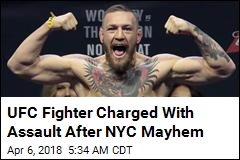 Conor McGregor Charged After Media Event Mayhem