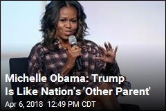 Michelle Obama Has Parenting Analogy About Trump