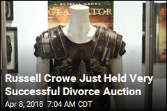 Russell Crowe Just Held Very Successful Divorce Auction