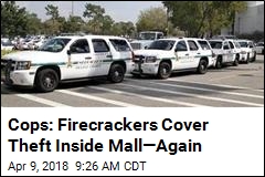 Cops: Firecrackers at Mall Used to Cover Jewelry Theft