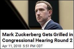 Zuckerberg Faces Tougher Questioning on Day 2