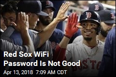 Red Sox WiFi Password Is Not Good