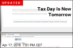 Happy Tax Day; IRS Online Payment Site Is Down
