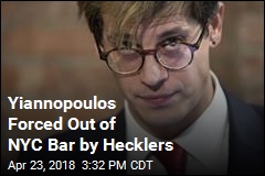 Hecklers Force Milo Yiannopoulos Out of NYC Bar